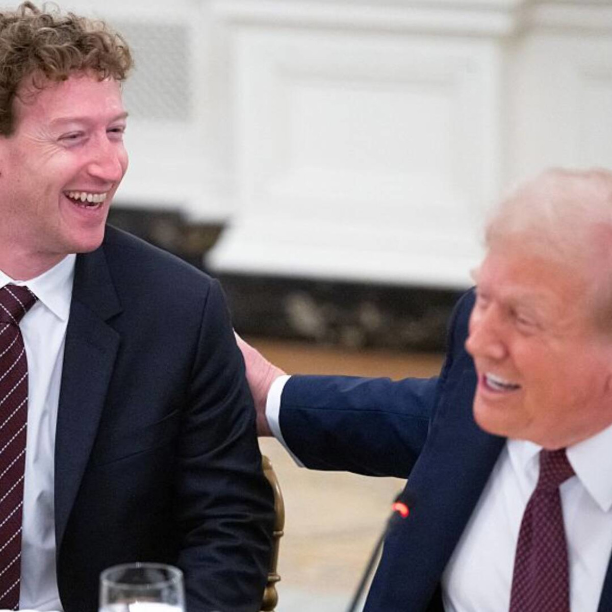 Zuckerberg and Trump