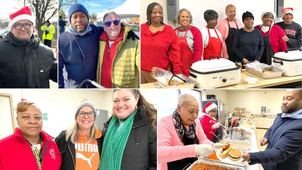 CWA Retirees Lead Holiday Sharing
