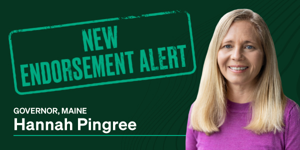 New endorsement alert: Hannah Pingree for Maine Governor