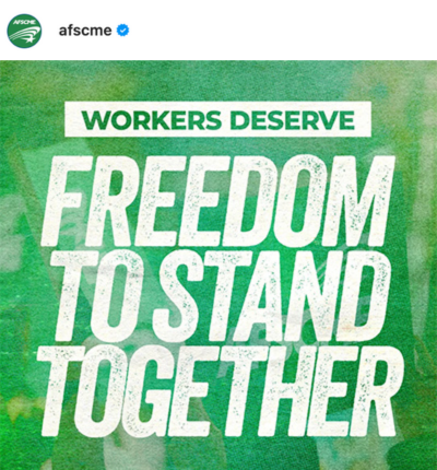 Workers deserve freedom to stand together