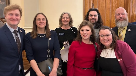 UCW-CWA Members Lobby in Georgia
