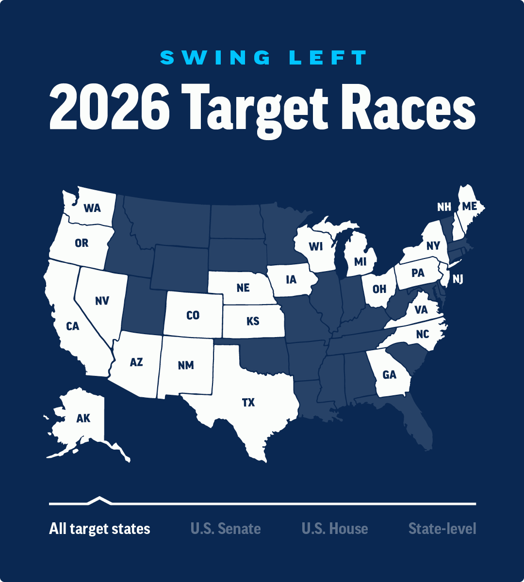 Swing Left 2026 Target Races Gif