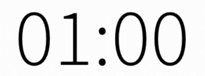 1 minute timer
