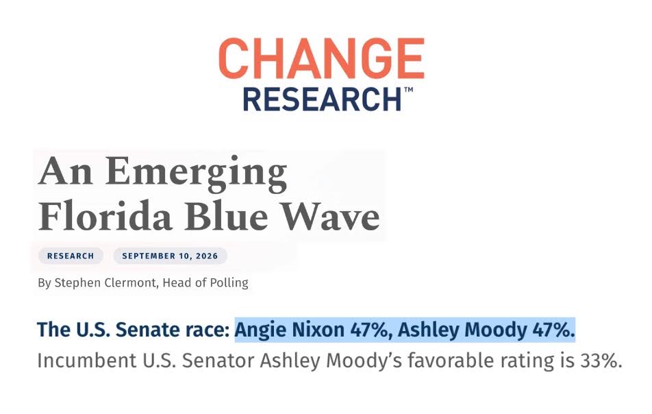 BREAKING: New poll shows Florida Senate race TIED