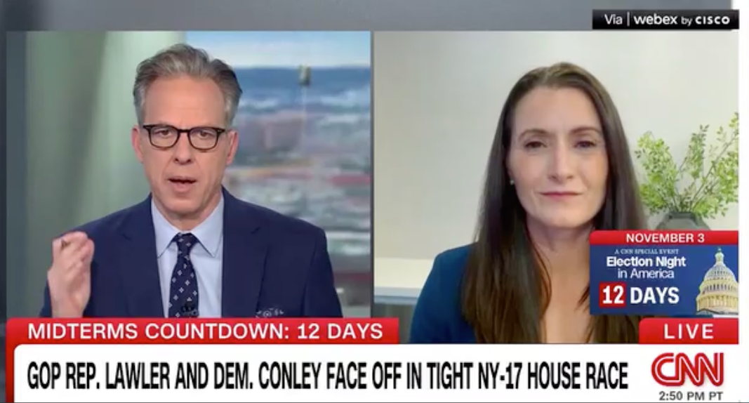 Cait and Jake Tapper on CNN