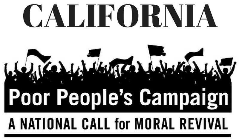 California Poor People's Campaign masthead