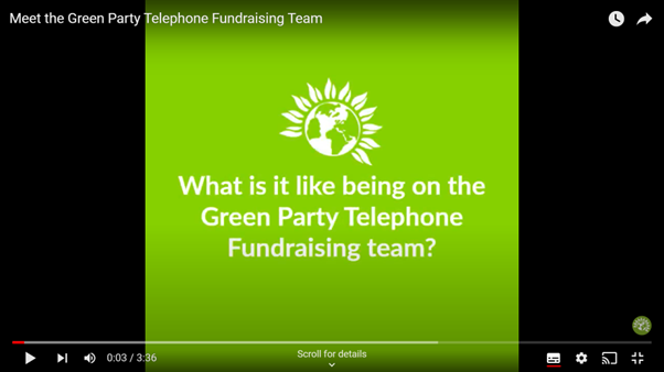 Link to Telephone Fundraisers video