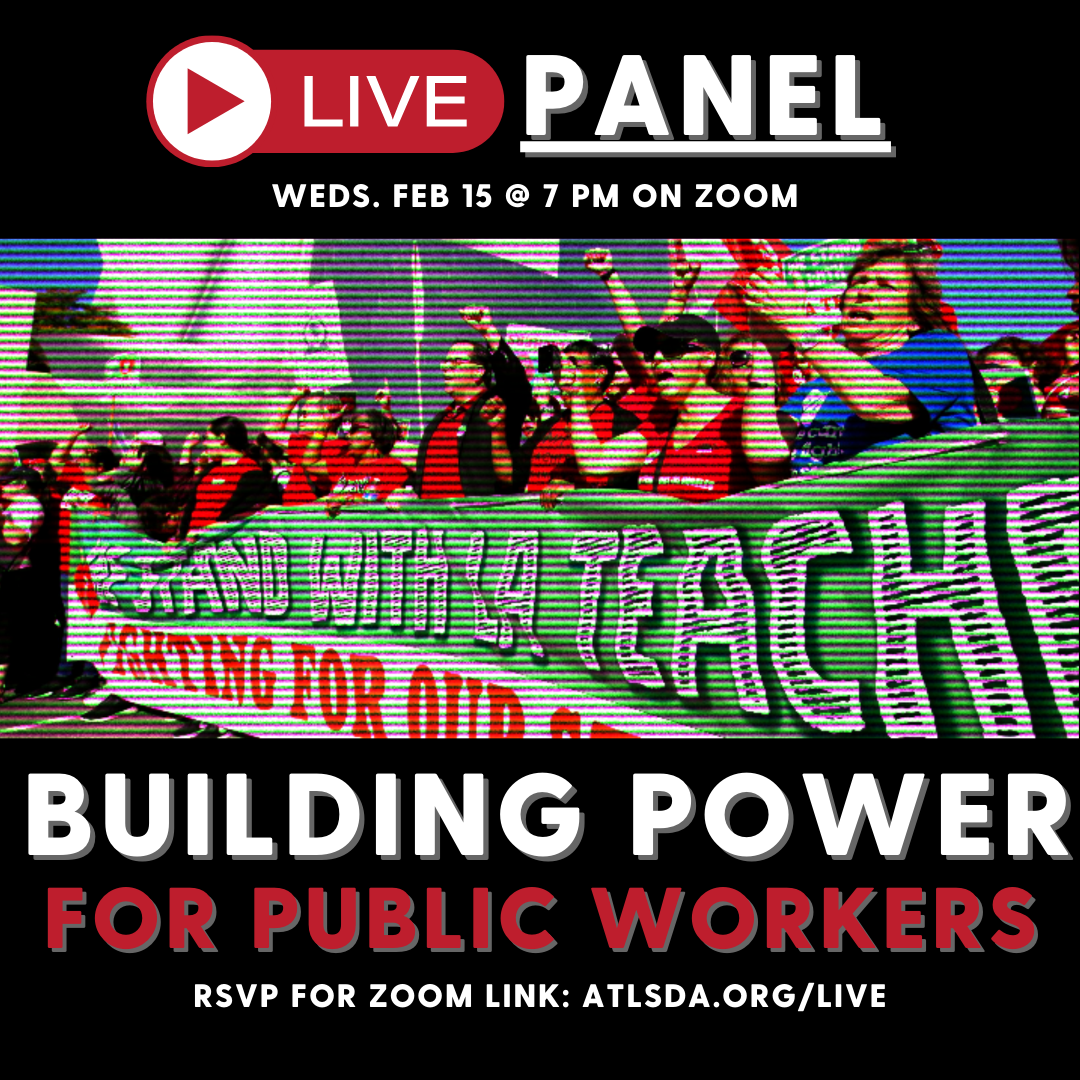 Image promoting the Live Panel on Building Power for Public Workers