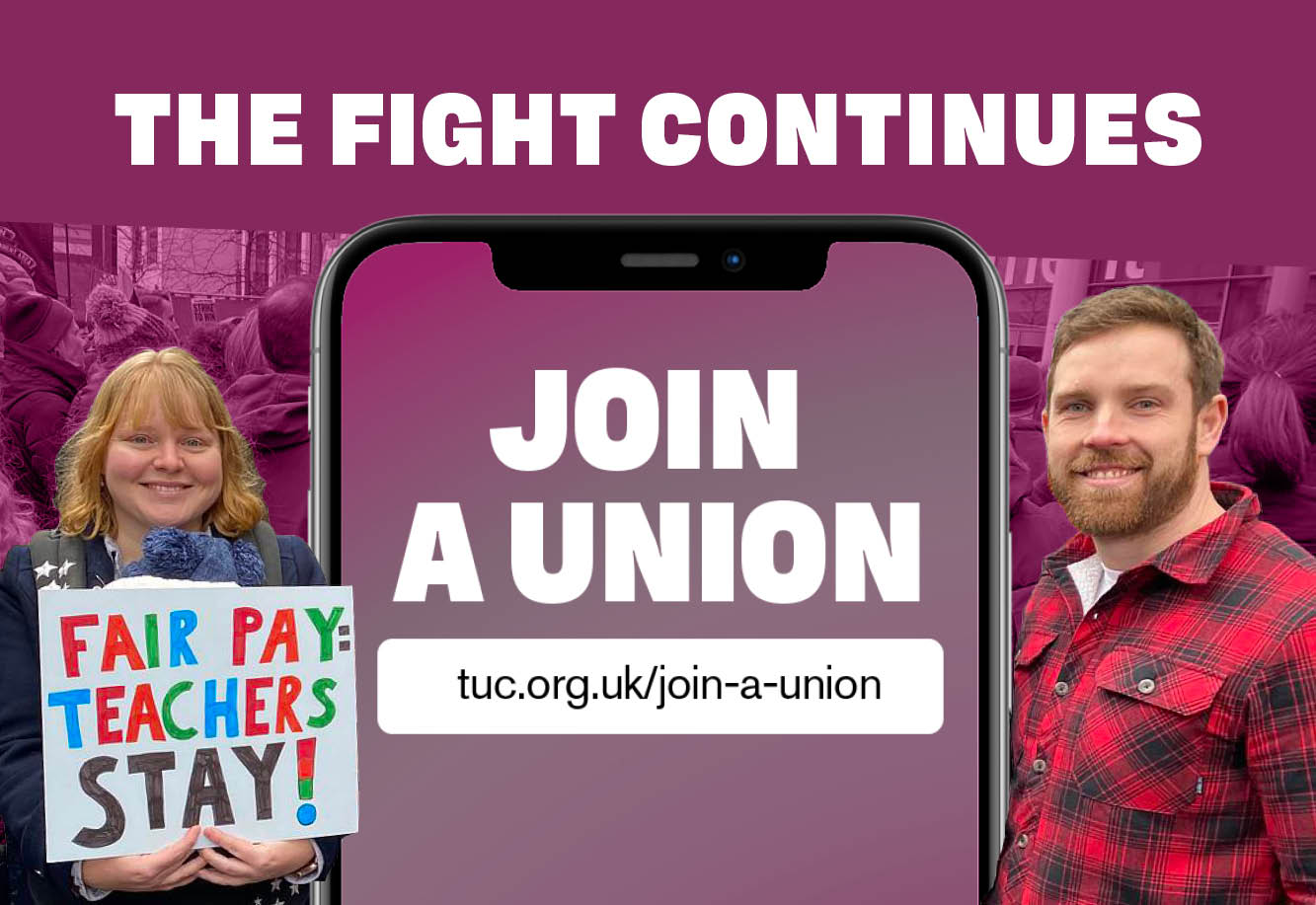 The fight continues: join a union today