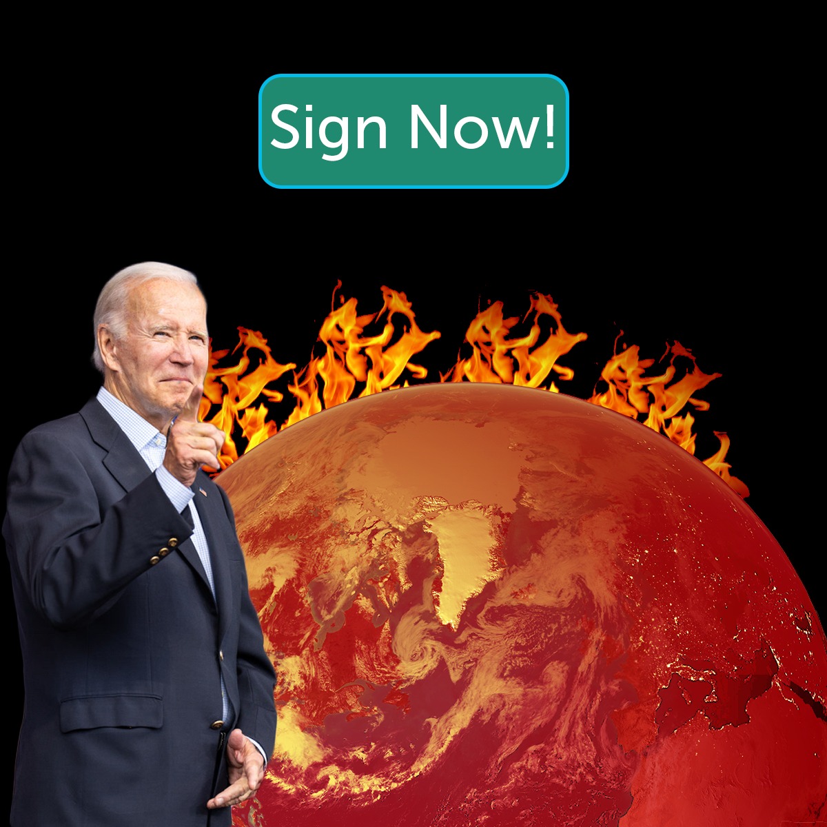 Sign Now to tell President Biden to declare a climate emergency and end the era of fossil fuels