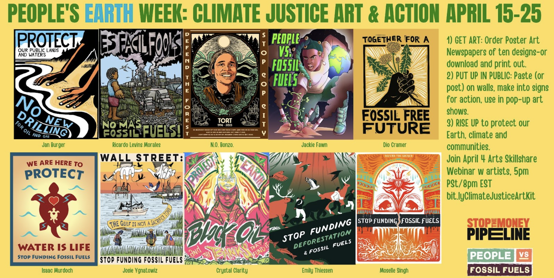 People's Earth Week April 15-25