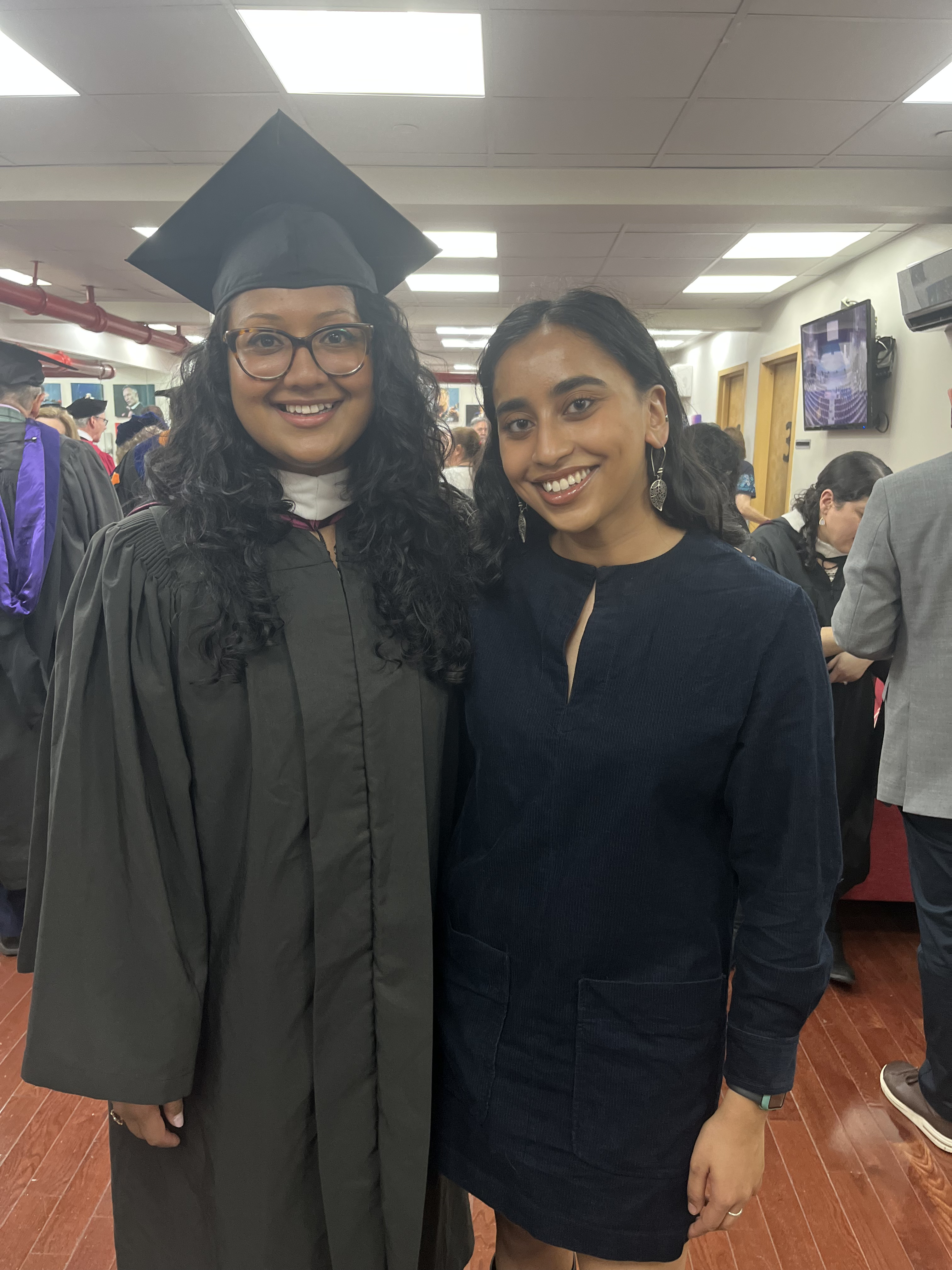 Mus and Council Member Hanif at CUNY graduation   