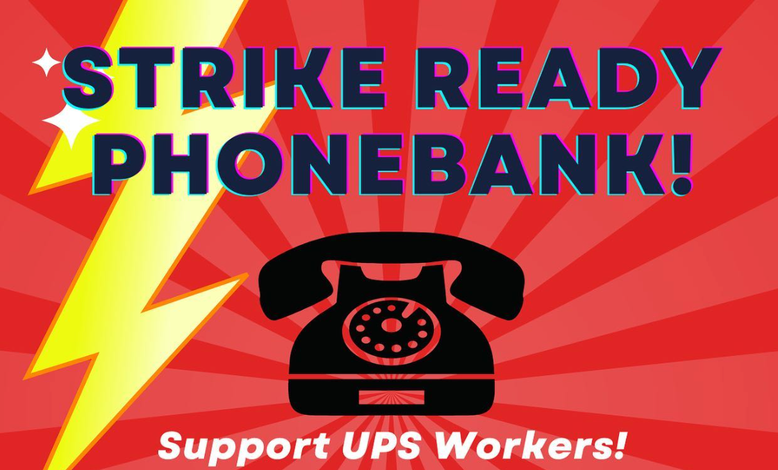 Strike Ready Phonebank graphic