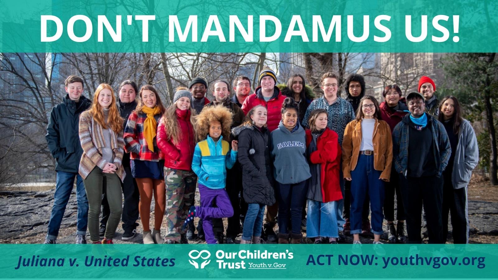 Don't Mandamus Us! Take action now