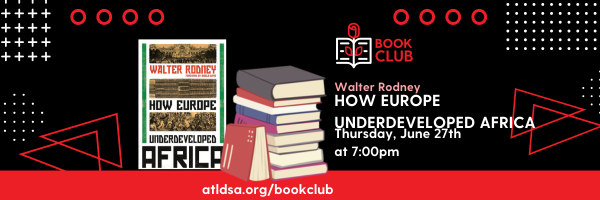 Promo image promoting Thrusday's Book CLub