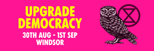 Upgrade Democracy - 30th Aug to 1st Sep