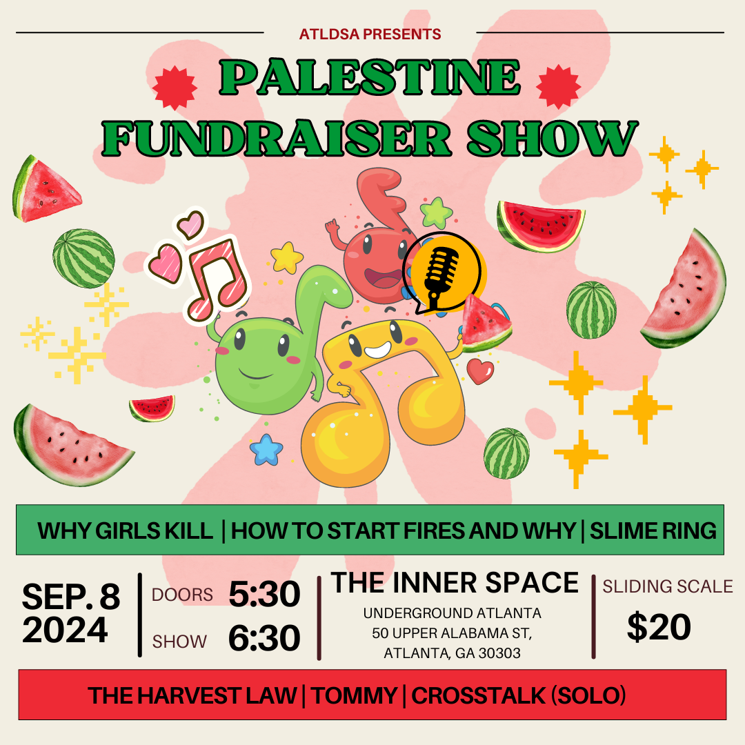 Palestine Fundraiser Show Promo Image