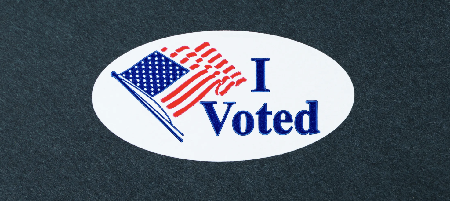 I voted sticker