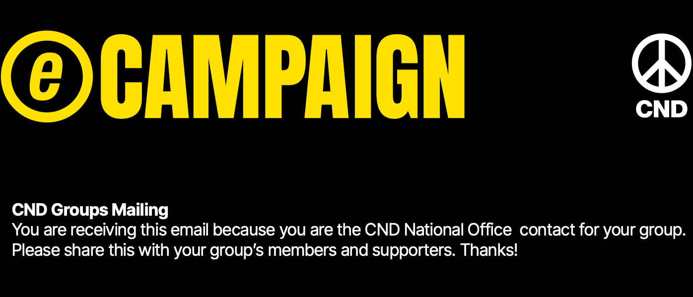 Campaign for Nuclear Disarmament