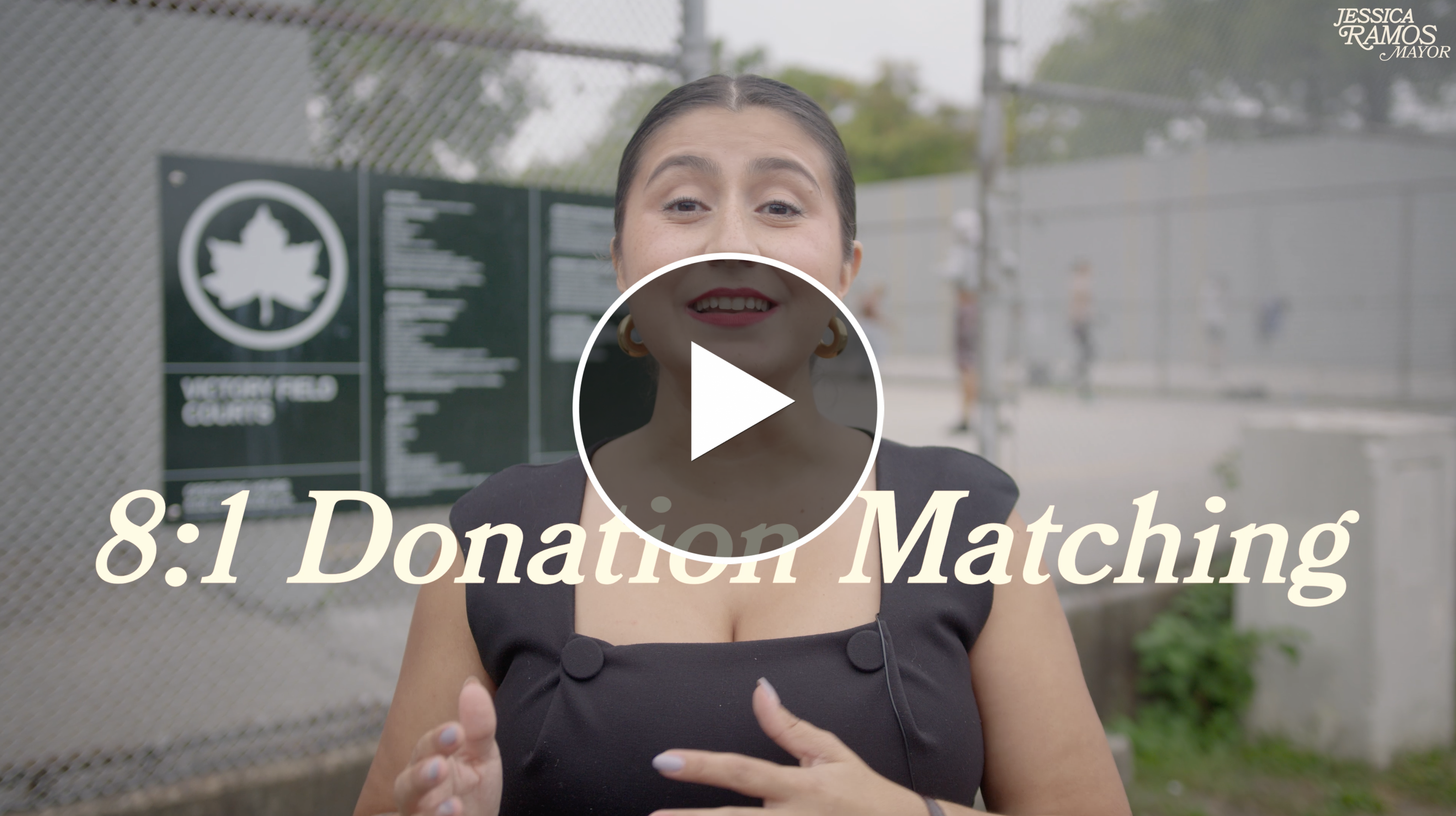 Preview Image of Jessica Ramos for Mayor Direct Fundraising Ask Video.