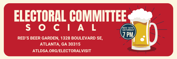 Email header for Electoral Committee's Social.