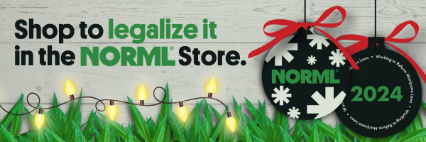 Shop for holiday gifts in the NORML Store.