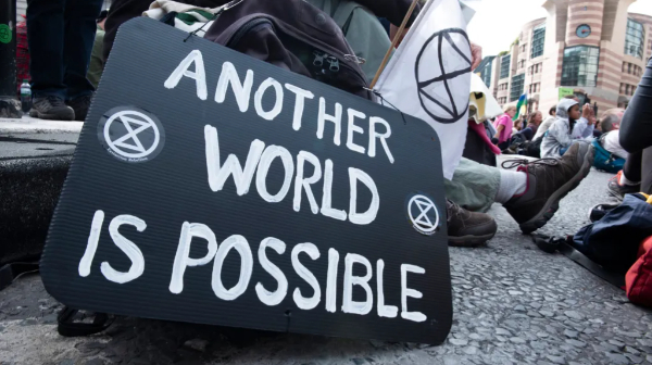 Another World is Possible placard