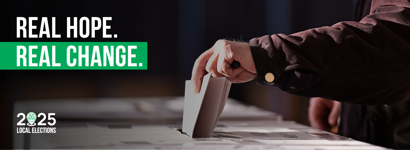 The Green Party - For Real Hope and Real Change 2025