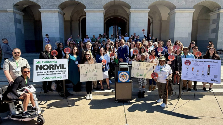 Citizen advocates gather at the 2025 California NORML Lobby Day