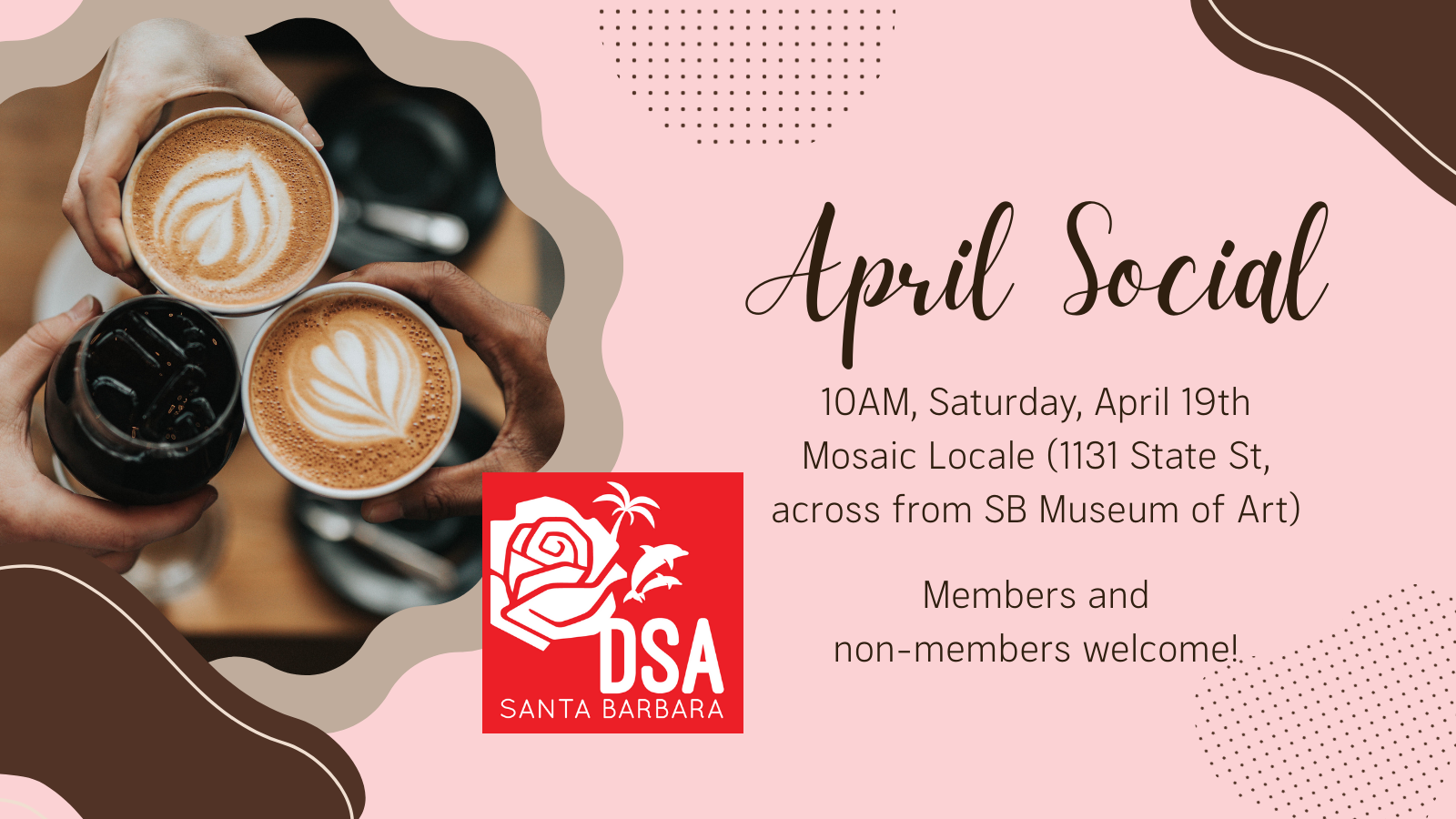 DSA-SB April Social