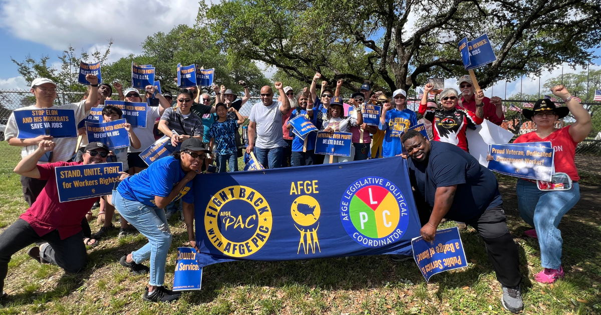 AFGE members in Waco