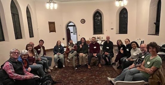 A picture of the participants at B4E's October 2025 Book Club.