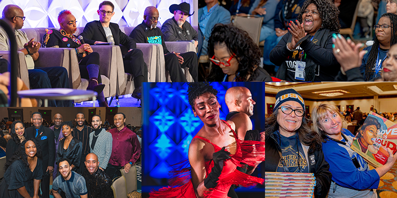 A collage of images from the 2025 AFL-CIO Dr. Martin Luther King Jr. Civil and Human Rights Conference.