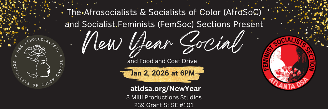 New Year Social newsletter header