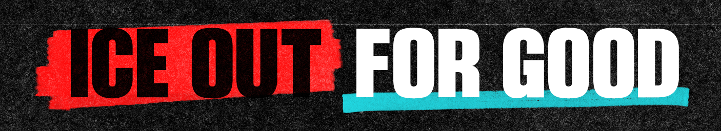 An ICE Out for GOOD Logo