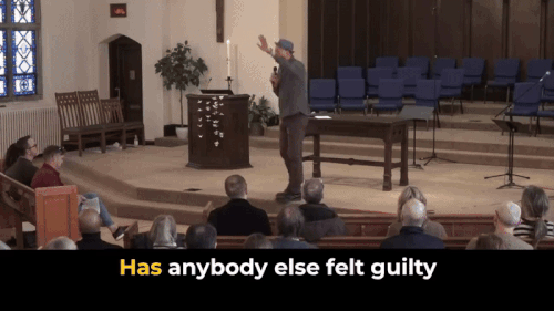 A GIF of a sermon given by Pastor Doug Pagitt: A Christian Response to ICE in Minneapolis