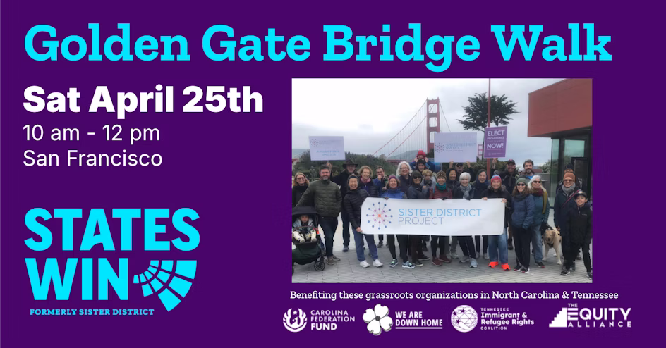 Golden Gate Bridge Walk 2026 graphic