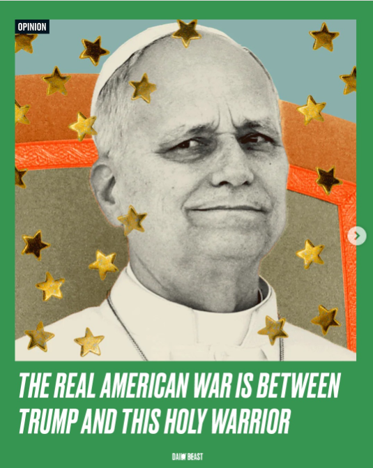 A screenshot of The Daily Beast's Instagram post titled, 