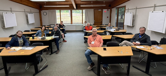 An image of the Michigan Democratic Party's Rural Caucus Summit group.