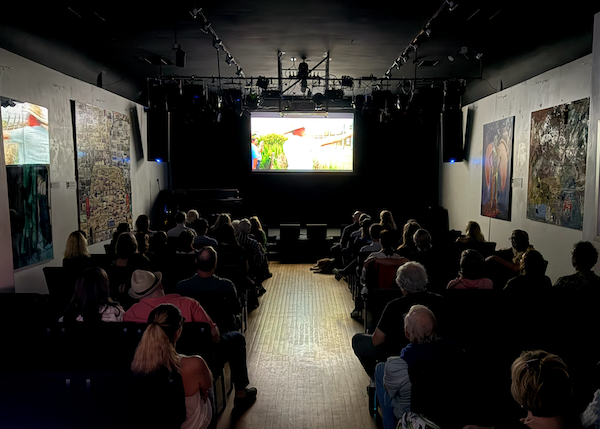 A photo of the Laguna Beach screening of Who's the We?
