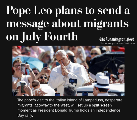 A screenshot of a Washington Post article with the headline, 