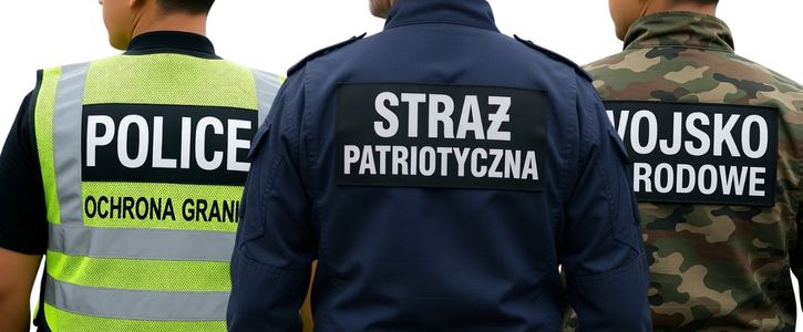 Grafika pokazująca podszywanie się pod służby.