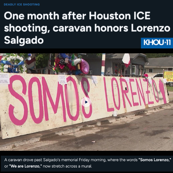 A screenshot of an article from KHOU11 with the headline, 