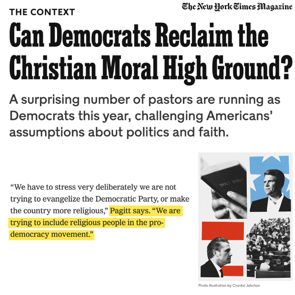 A screenshot of an article from NYT Mag with a headline that says, 