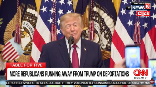 A screenshot of a CNN News alert on YouTube that says, 