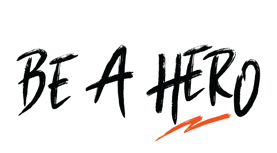 Be A Hero logo