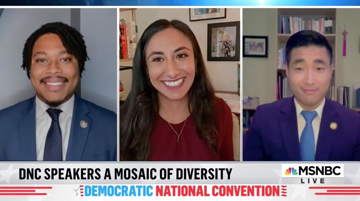 Rep. Mari Manoogian and Rep. Malcolm Kenyatta join the DNC