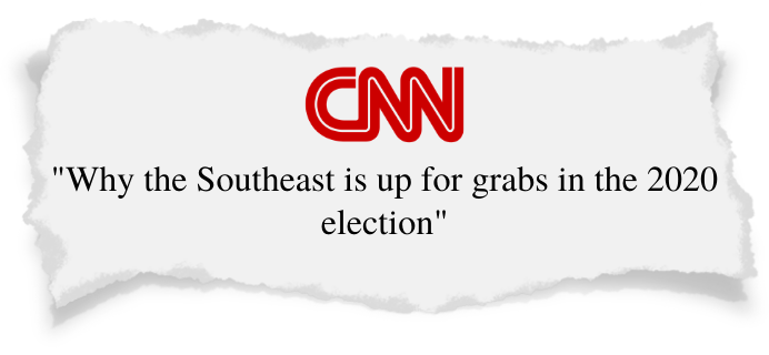 CNN: Why the Southeast is up for grabs in the 2020 election