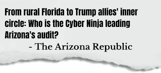 From ruaral Florida to Trump allies' inner circle: Who is the Cyber Ninja leading Arizona's audit?
