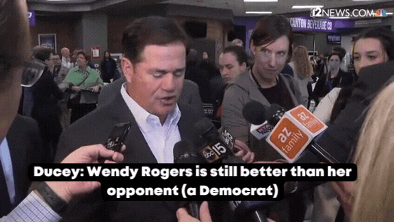 Ducey:Wendy Rogers is still better than her opponent